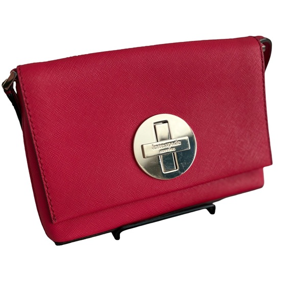 kate spade Handbags - Kate Spade Cedar Street Red Saffiano Leather Turnlock Crossbody
